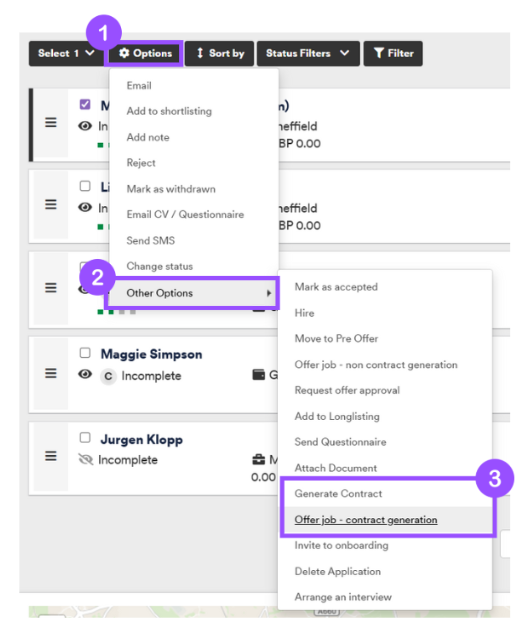 Generating & Previewing A Contract