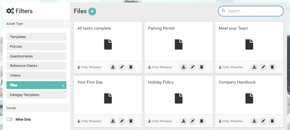How to add policies to onboarding