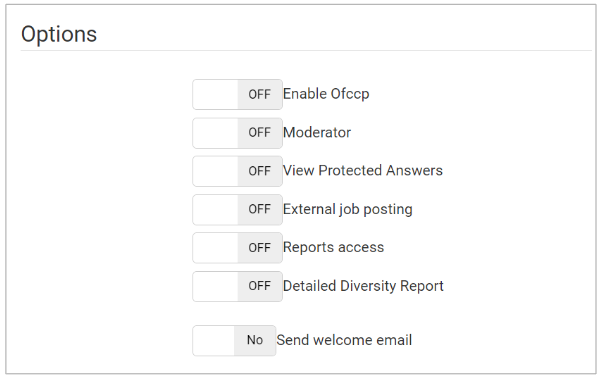 Creating and Editing an ATS user on Manage