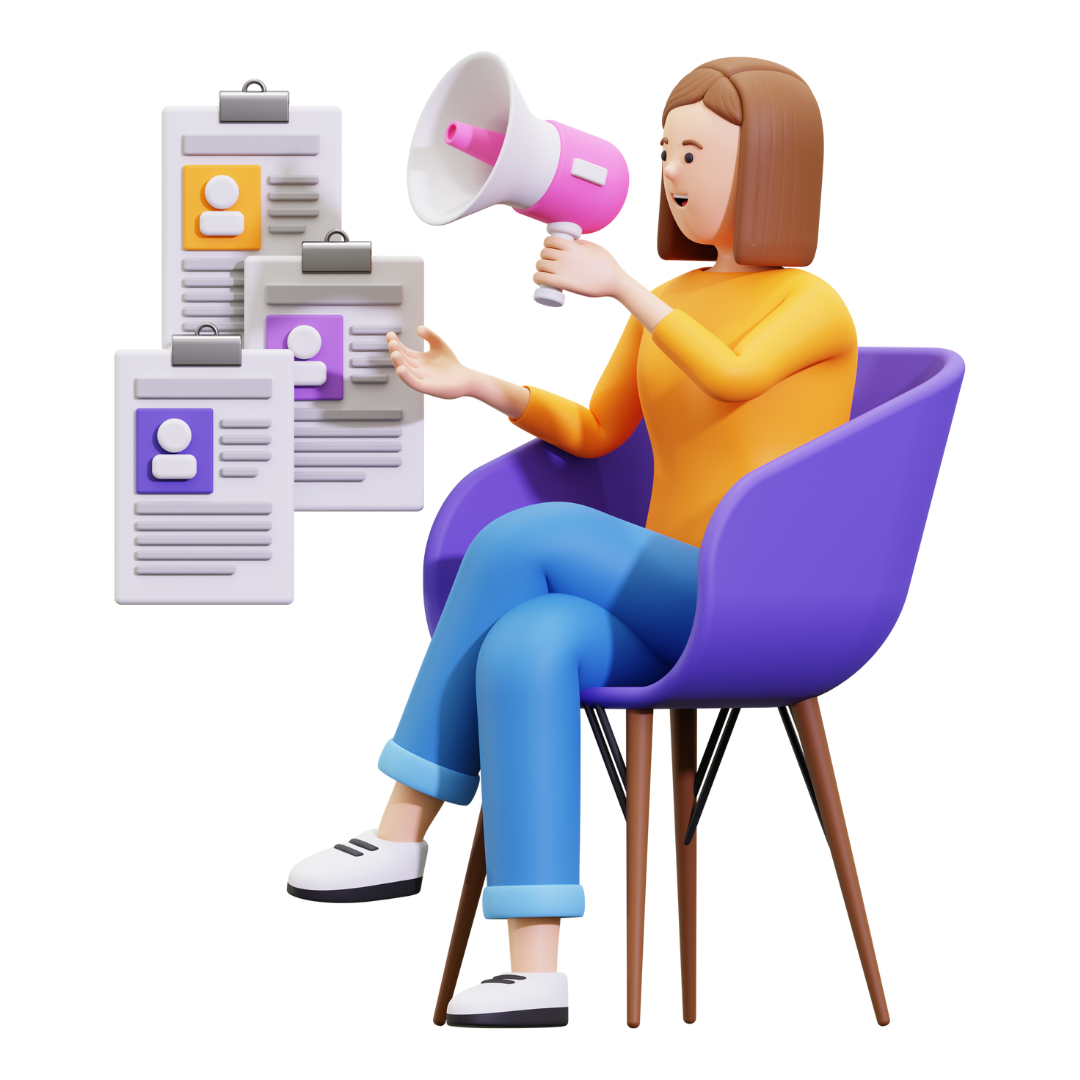 Lilac Female JobHunter