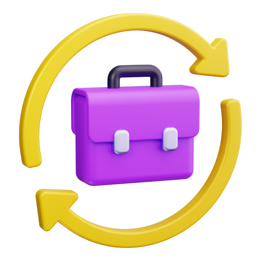 Purple Briefcase