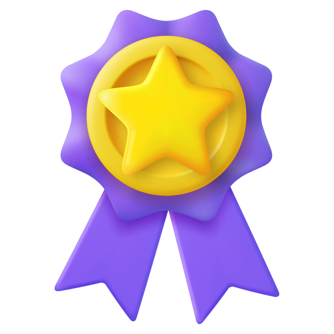 Purple Rosette