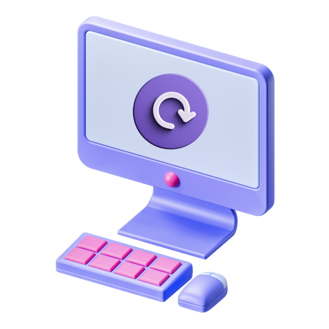 UAT Light Lilac Computer